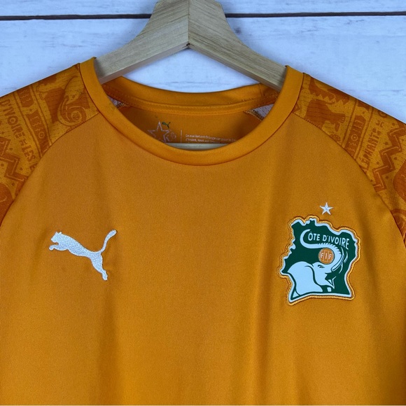Ivory Coast Puma 2014-2016 Soccer Football Jersey Medium - Picture 3 of 6